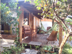 Cabana Rústica cheia de charme perto do mar